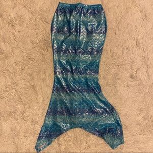 Mermaid tail swim suit cover up!